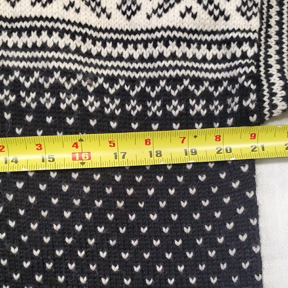Dale of Norway Black With Multi Colored    Sweater with Nordic Elegance - Picture 12 of 15